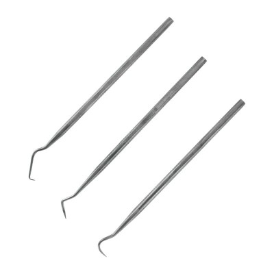 3 PCS STAINLESS STEEL PROBES SET - MODEL CRAFT